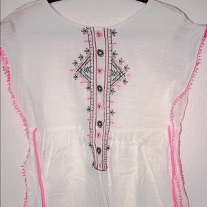 A bright summery dress